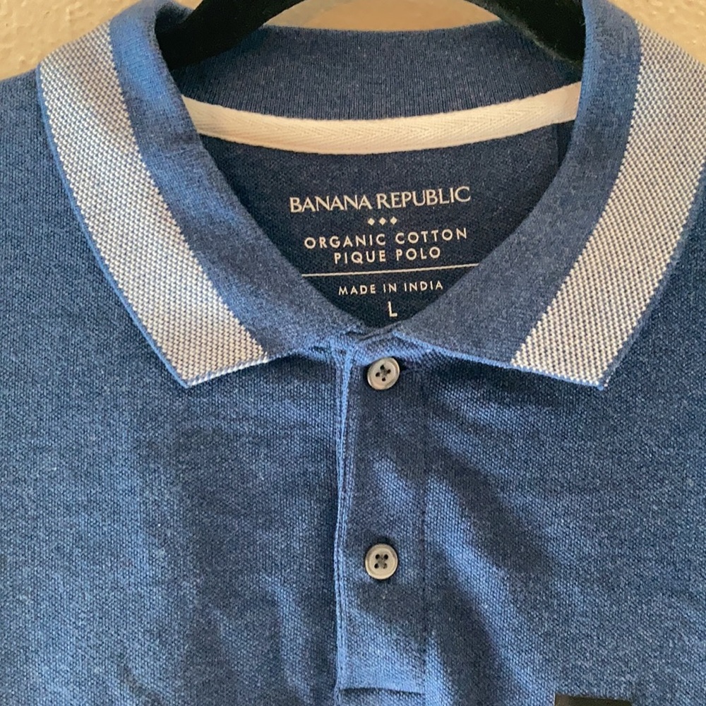 Banana republic pique polo